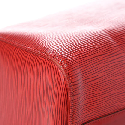 Louis Vuitton Epi Speedy 25 Castillan Red 10 of 15