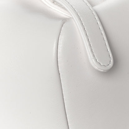 Chanel Lambskin Quilted Small Duma Drawstring Backpack White 11 of 13