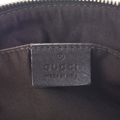 Gucci Monogram Trophy Satchel Ebony 6 of 8