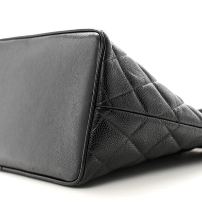 Chanel Caviar Quilted Medallion Tote Black 11 of 13