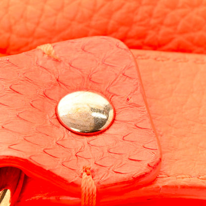 Jimmy Choo Deerskin Solar Hobo Orange 11 of 12
