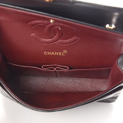 Chanel Lambskin Quilted Medium Double Flap Black 5 of 10