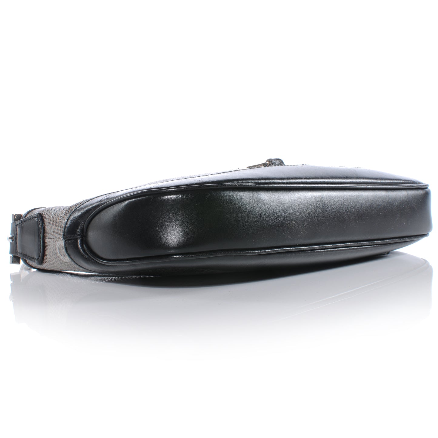 Lizard Jackie O Shoulder Bag