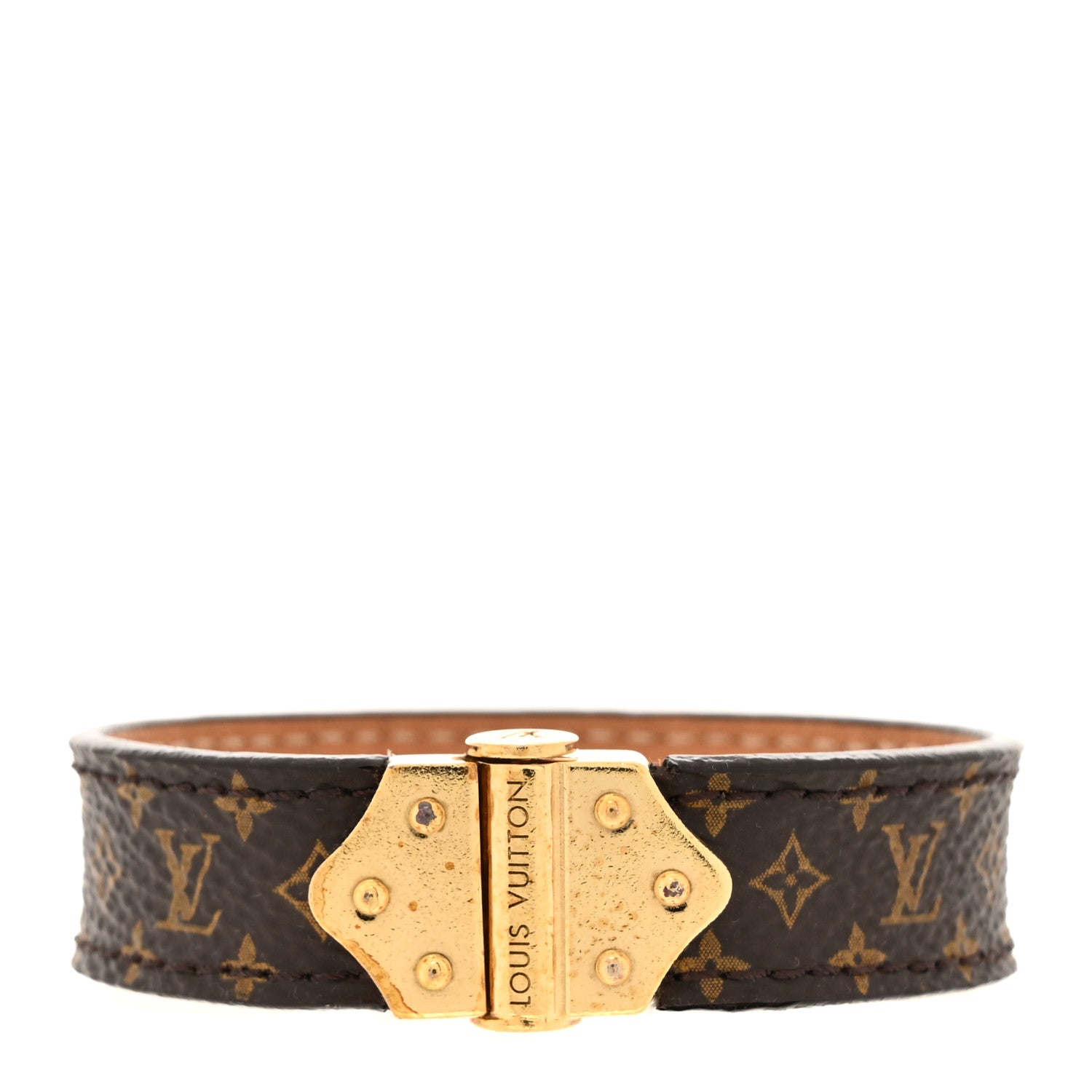 Louis Vuitton Monogram Nano Bracelet 17 1 of 5