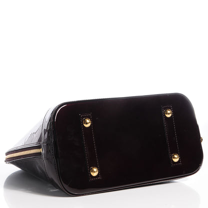 Louis Vuitton Vernis Alma PM Amarante 4 of 8