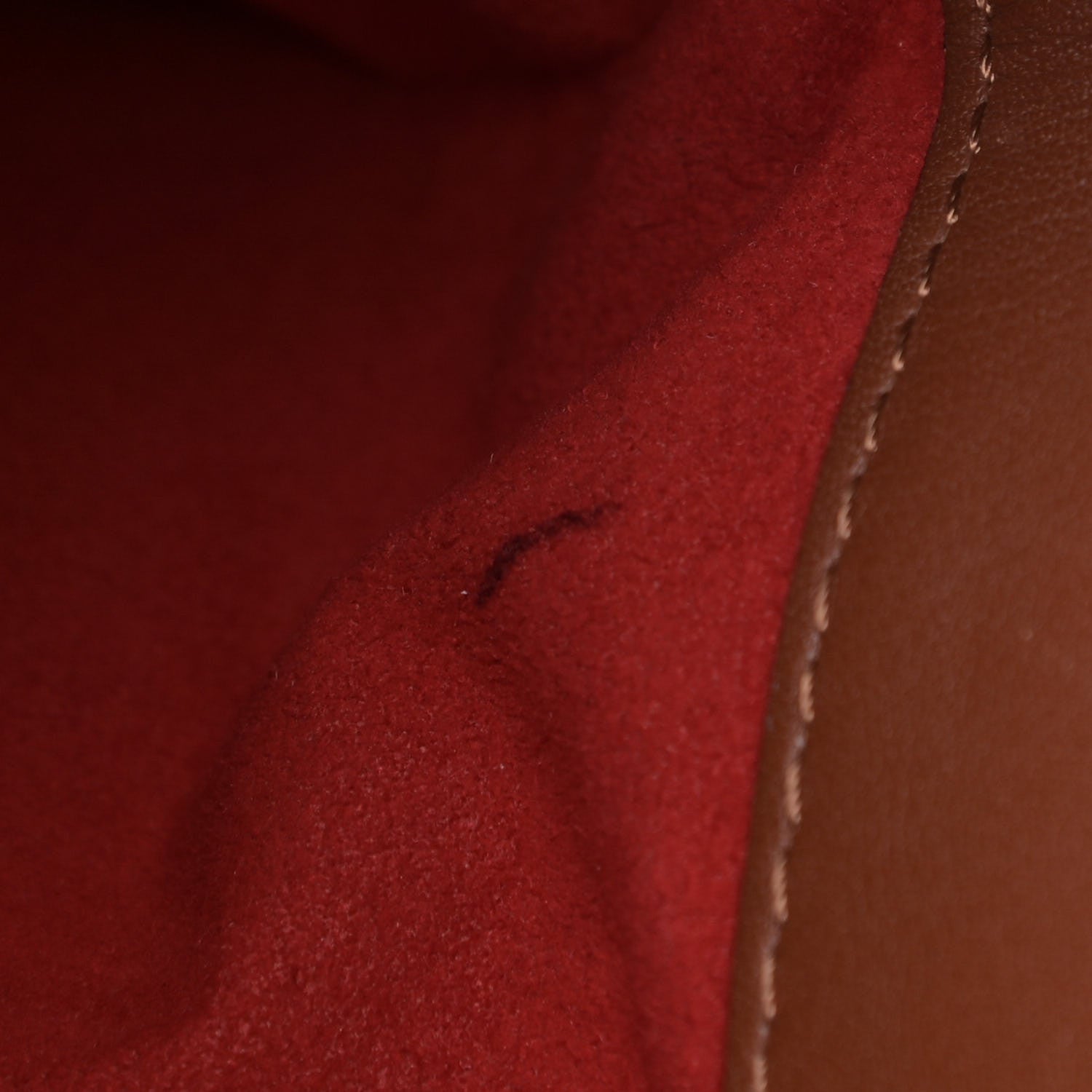 Louis Vuitton Monogram Tuileries Besace Caramel Rouge 6 of 12