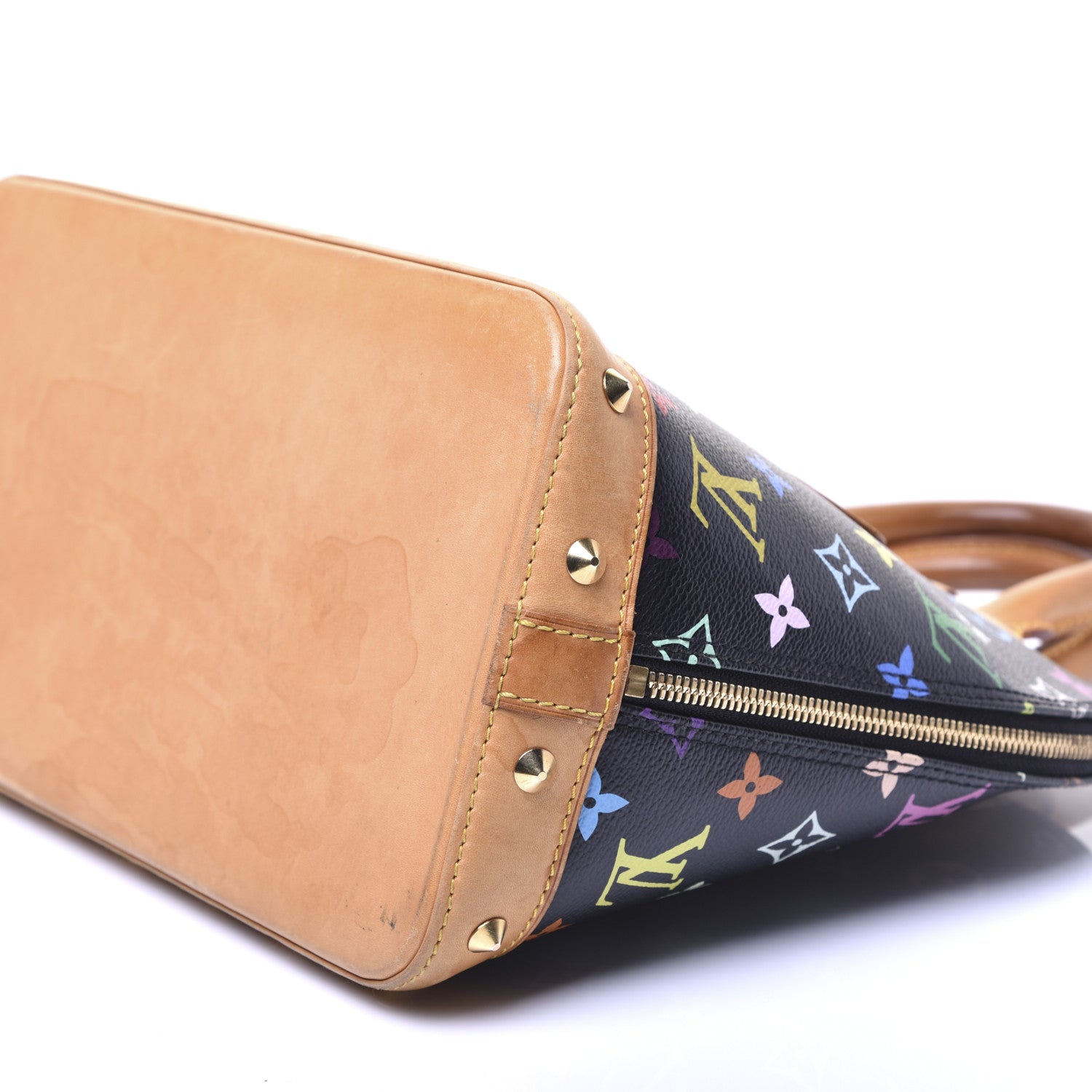 Louis Vuitton Monogram Multicolor Alma Black 8 of 11