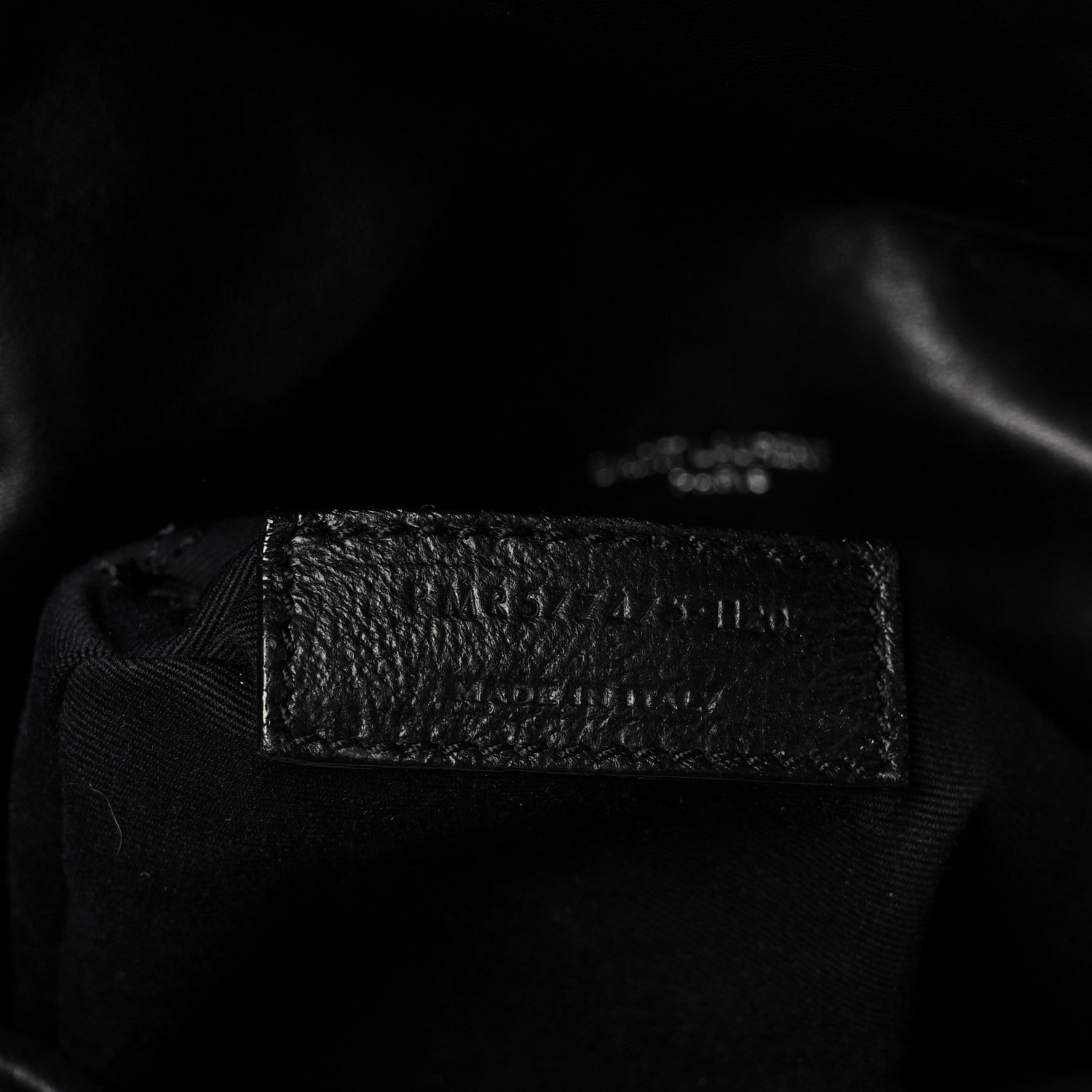 Saint Laurent Lambskin Quilted Medium Loulou Puffer Monogram Chain Satchel Black 8 of 11