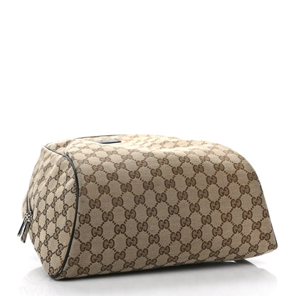 Gucci Monogram Travel Backpack Dark Brown 4 of 9