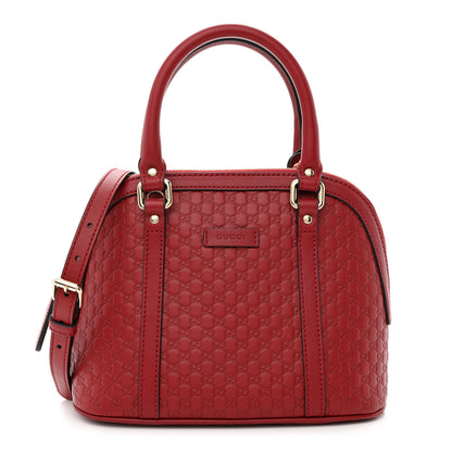 Gucci Soft Microguccissima Mini Dome Bag Rosso 1 of 11