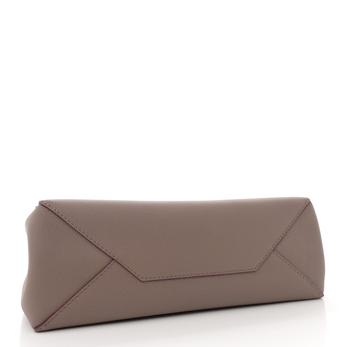 Soft Calfskin Lockme II Top Handle Taupe Glace