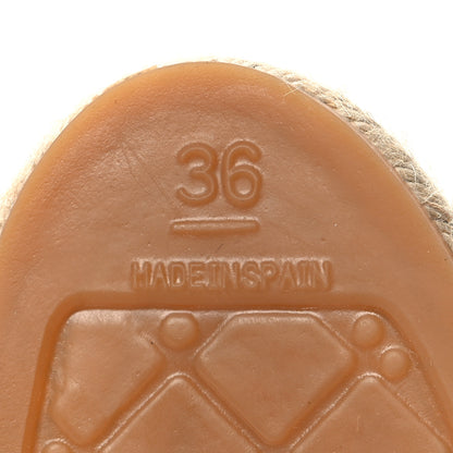 Chanel Lambskin CC Espadrilles 36 Black 7 of 9