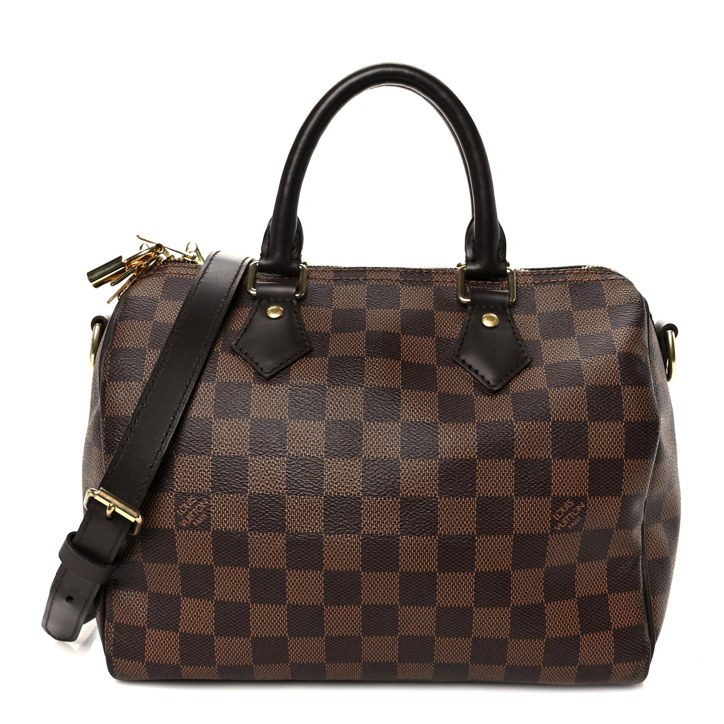 Damier Ebene Speedy Bandouliere 25
