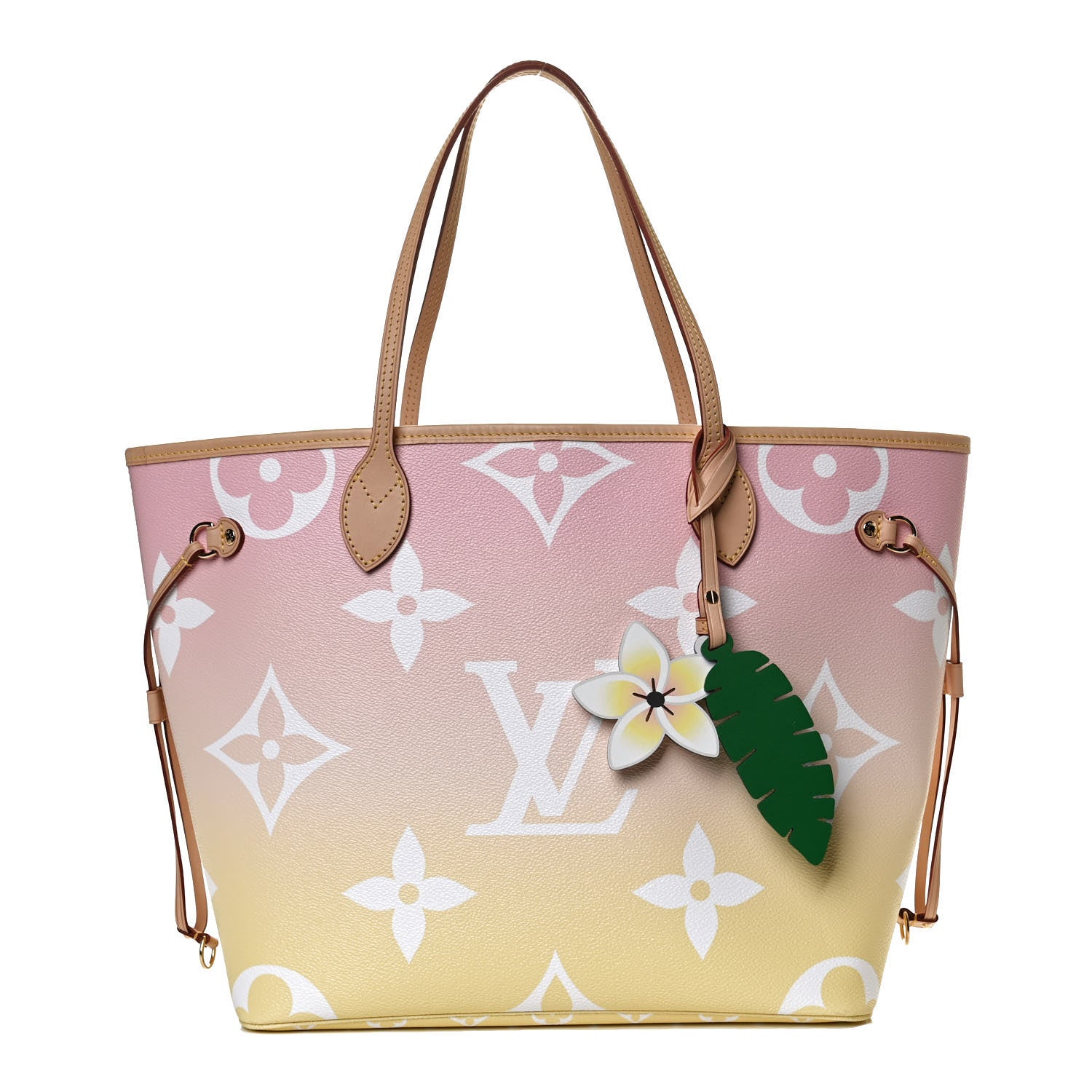 Louis Vuitton Monogram Giant By The Pool Neverfull MM Light Pink 1 of 12