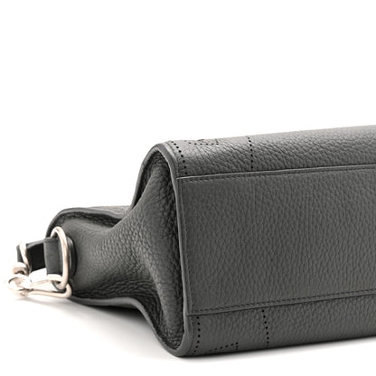 Balenciaga Veau Soyeux Perforated Blackout Hardware S City Gris Fossile 10 of 12