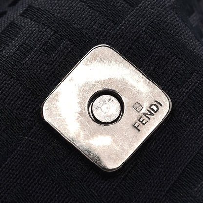 Fendi Zucchino Baguette Black 9 of 10