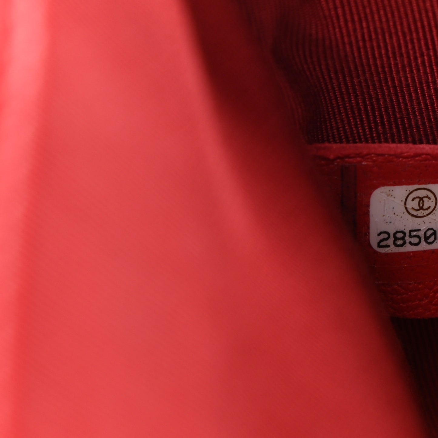 Lambskin Quilted Small Chain Infinity Top Handle Flap Dark Red