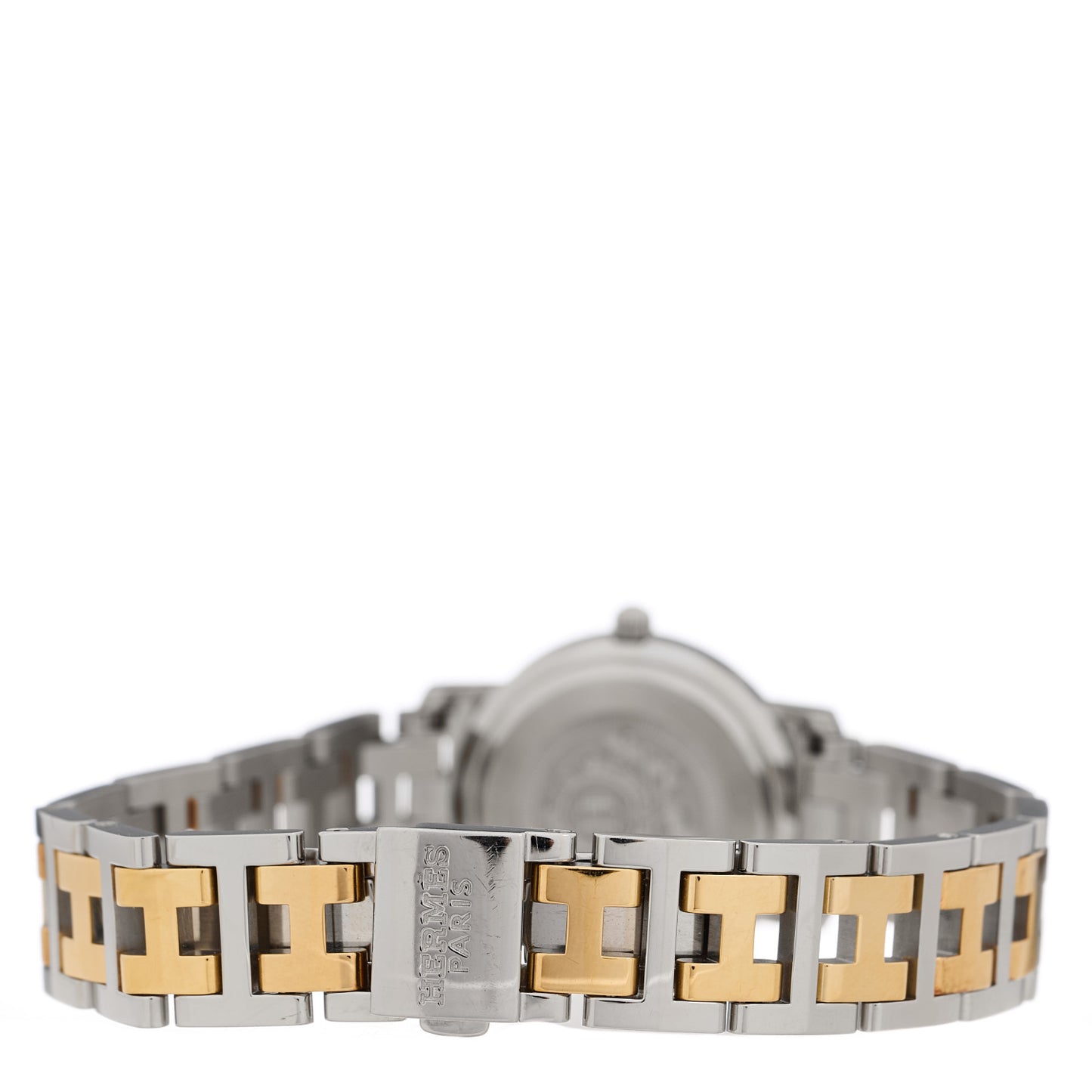 Stainless Steel Mother of Pearl 24mm Clipper Quartz Watch Gold