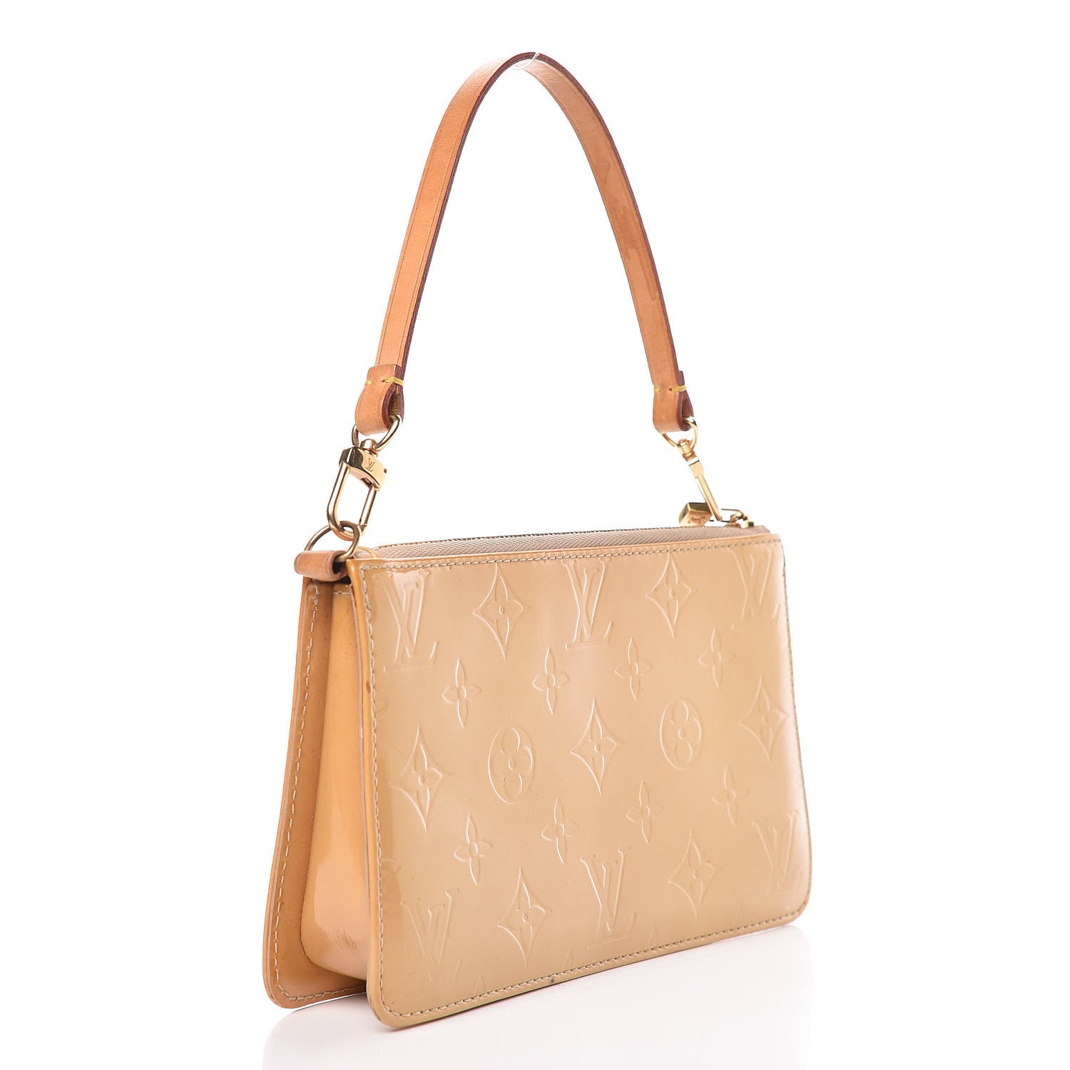 Louis Vuitton Vernis Lexington Pochette Beige 3 of 16