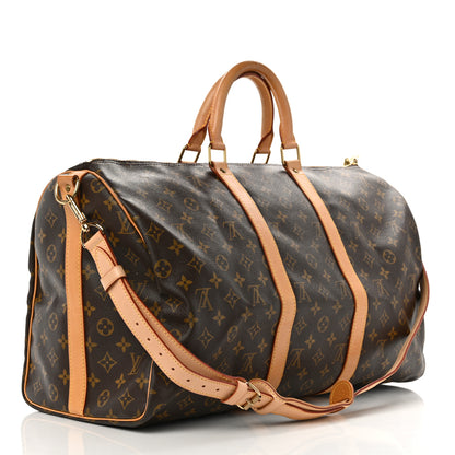 Louis Vuitton Monogram Keepall Bandouliere 50 2 of 14