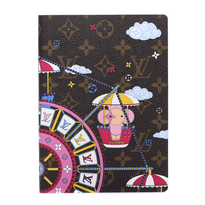 Louis Vuitton Monogram 2020 Christmas Animation Big Wheel Notebook MM Rose Ballerine 1 of 4