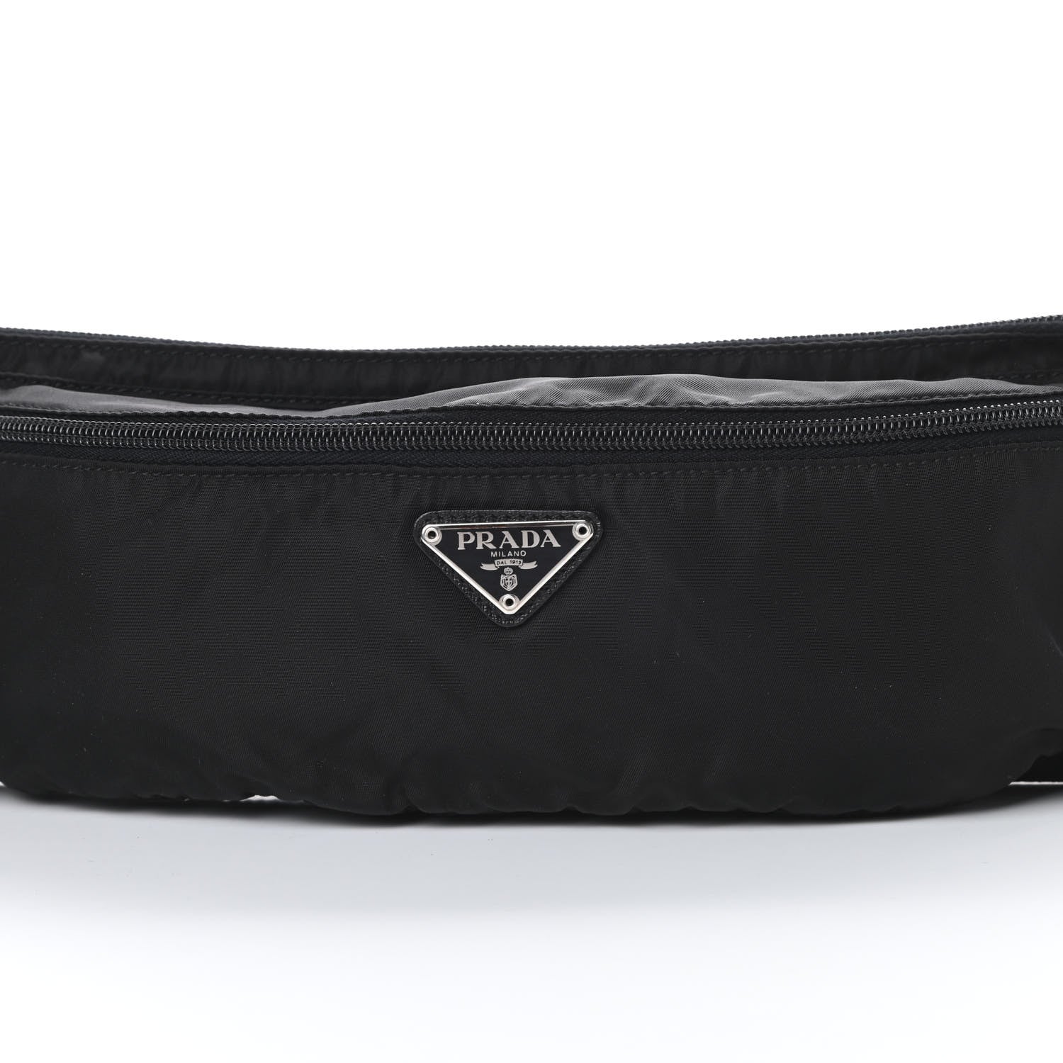 Prada Tessuto Nylon Montagna Belt Bag Black 9 of 11