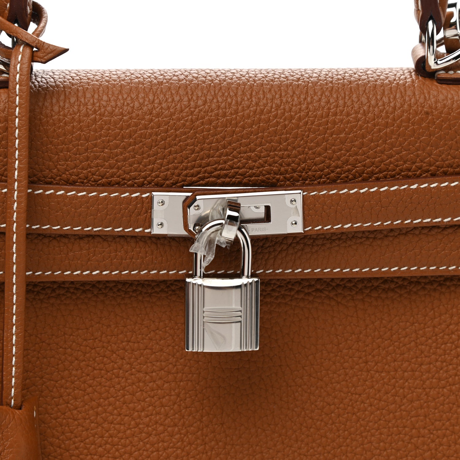 Hermes Togo Kelly Retourne 25 Gold 8 of 11