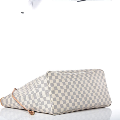 Louis Vuitton Damier Azur Neo Neverfull GM Rose Ballerine 5 of 21