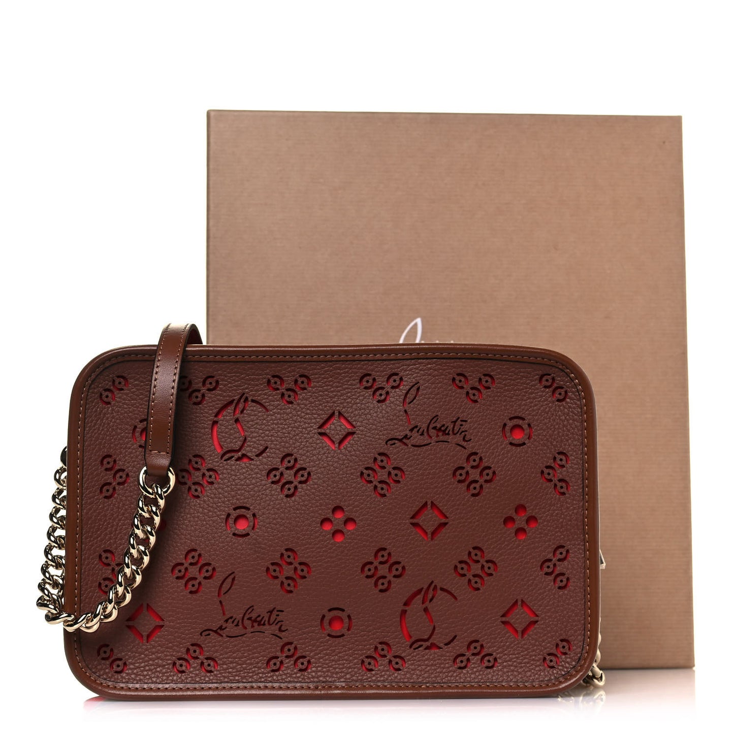 Calfskin Small Radioloubi Biscotto Loubi