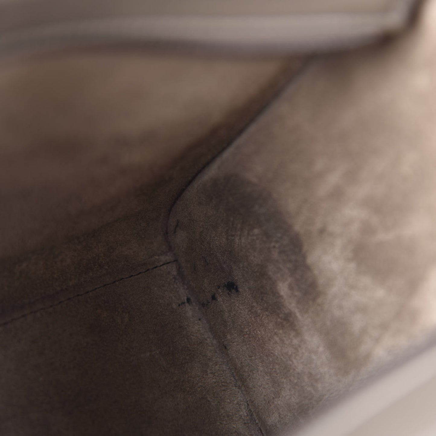 Drummed Calfskin Nano Luggage Souris