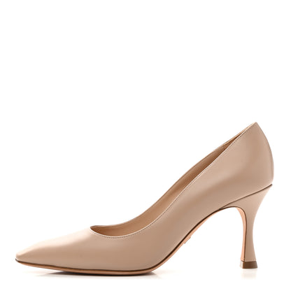 Christian Dior Soft Calfskin Dior Attract Pumps 36 .5 Nude 1 of 8