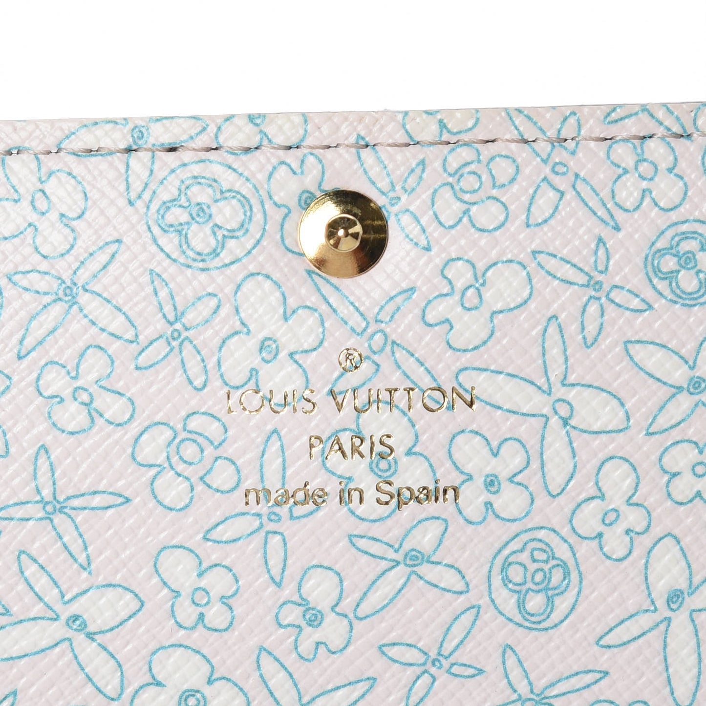 Monogram Fleuri Sarah Wallet Rose