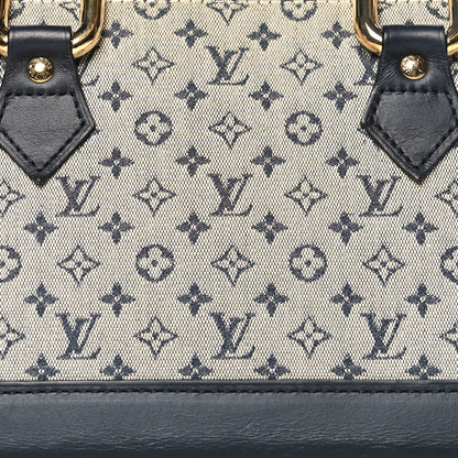 Louis Vuitton Mini Monogram Alma Long Blue 7 of 9