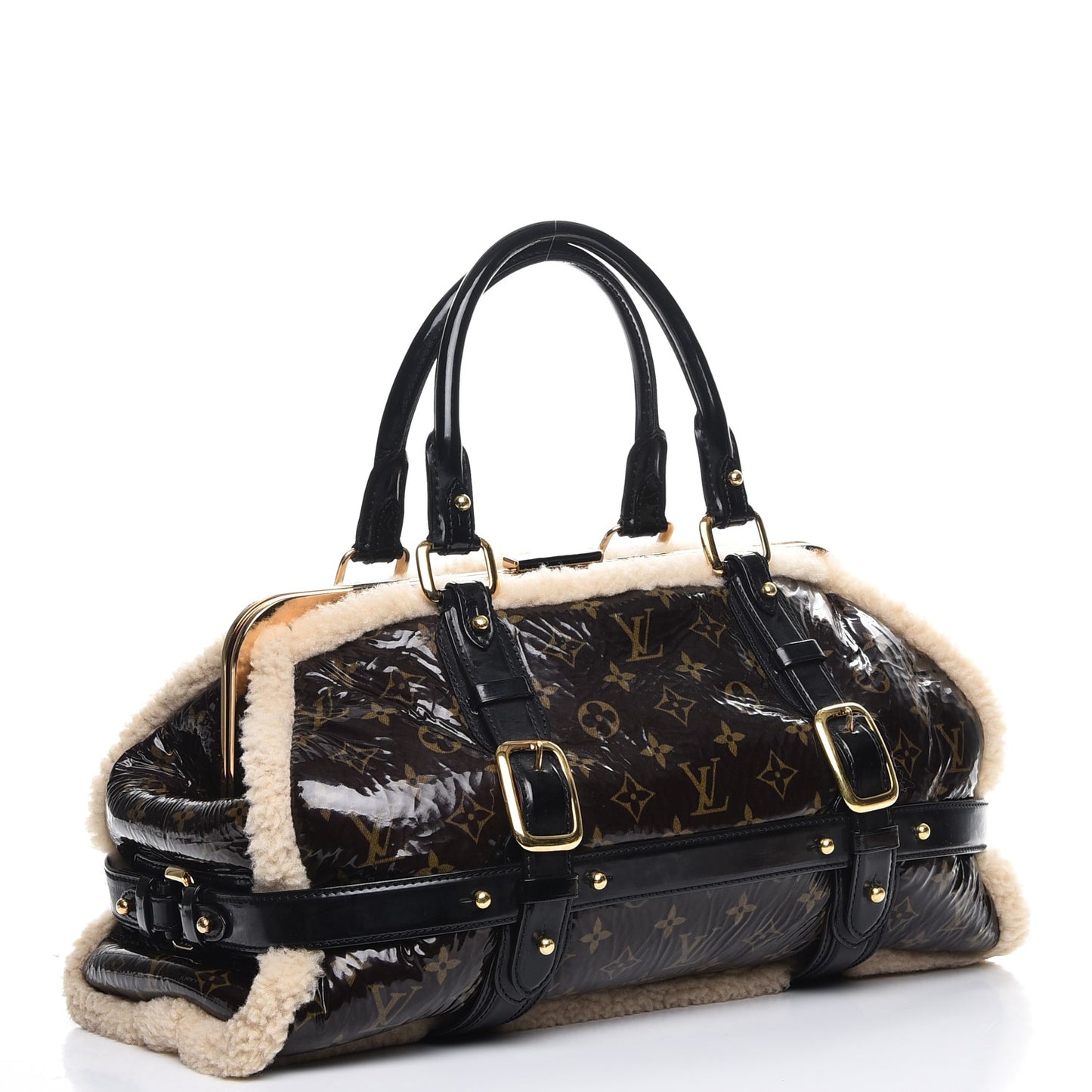 Monogram Shearling Sac Storm