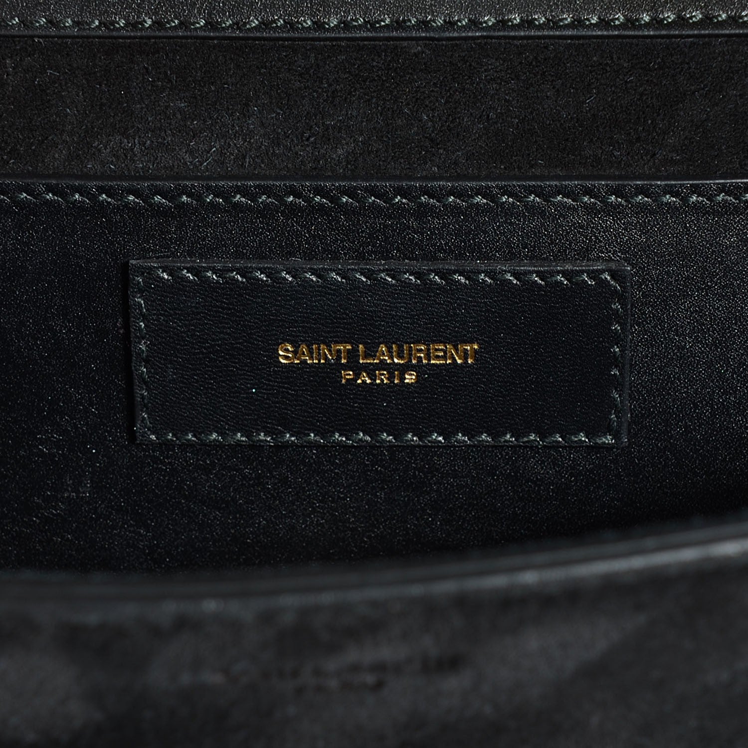 Saint Laurent Suede Mini Betty Black 6 of 8