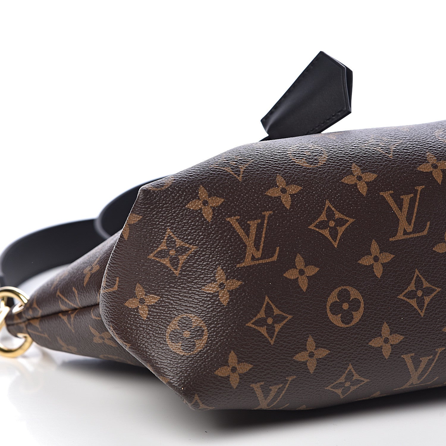 Louis Vuitton Monogram Flower Zipped Tote PM Black 10 of 13