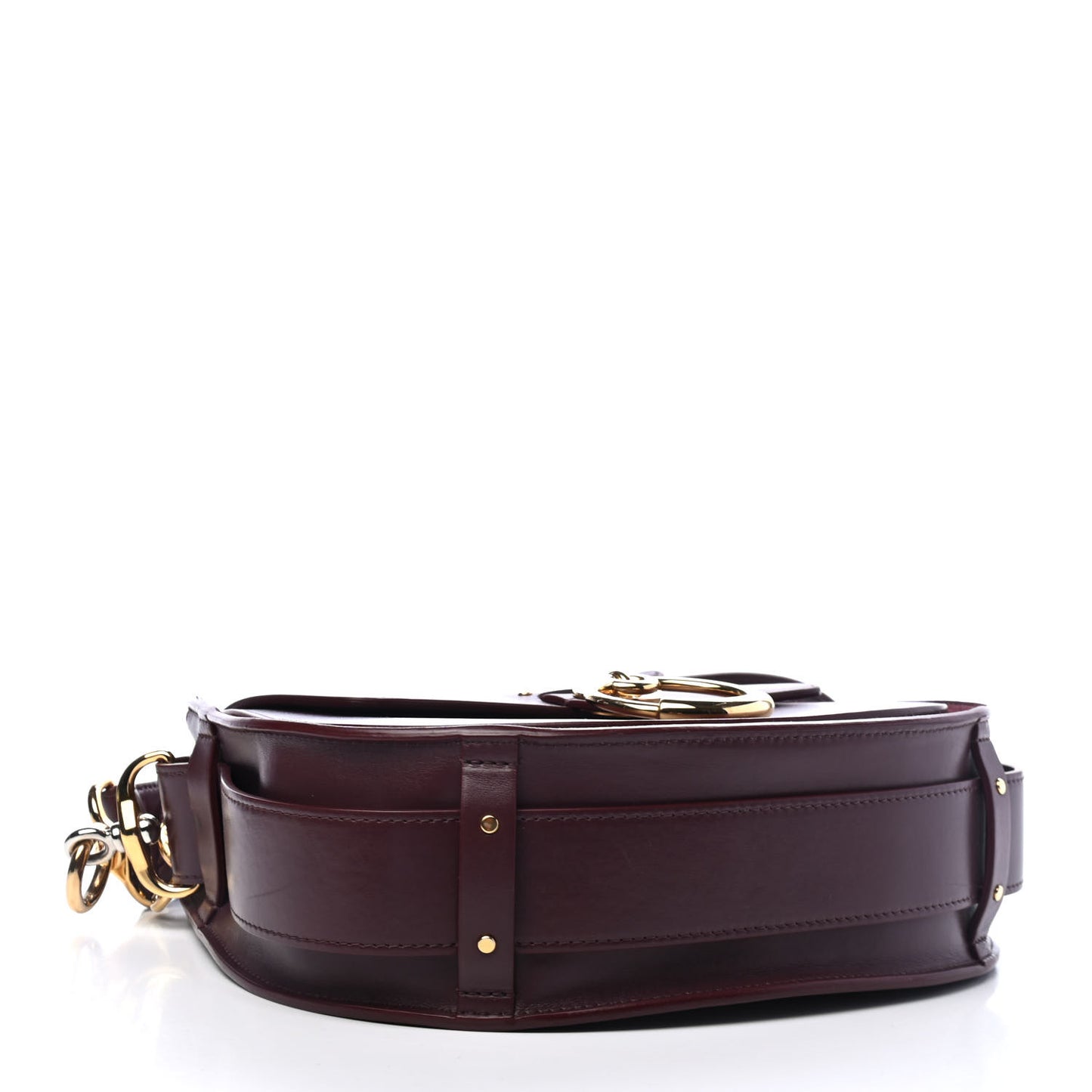 Calfskin Large Tess Bag Raisin