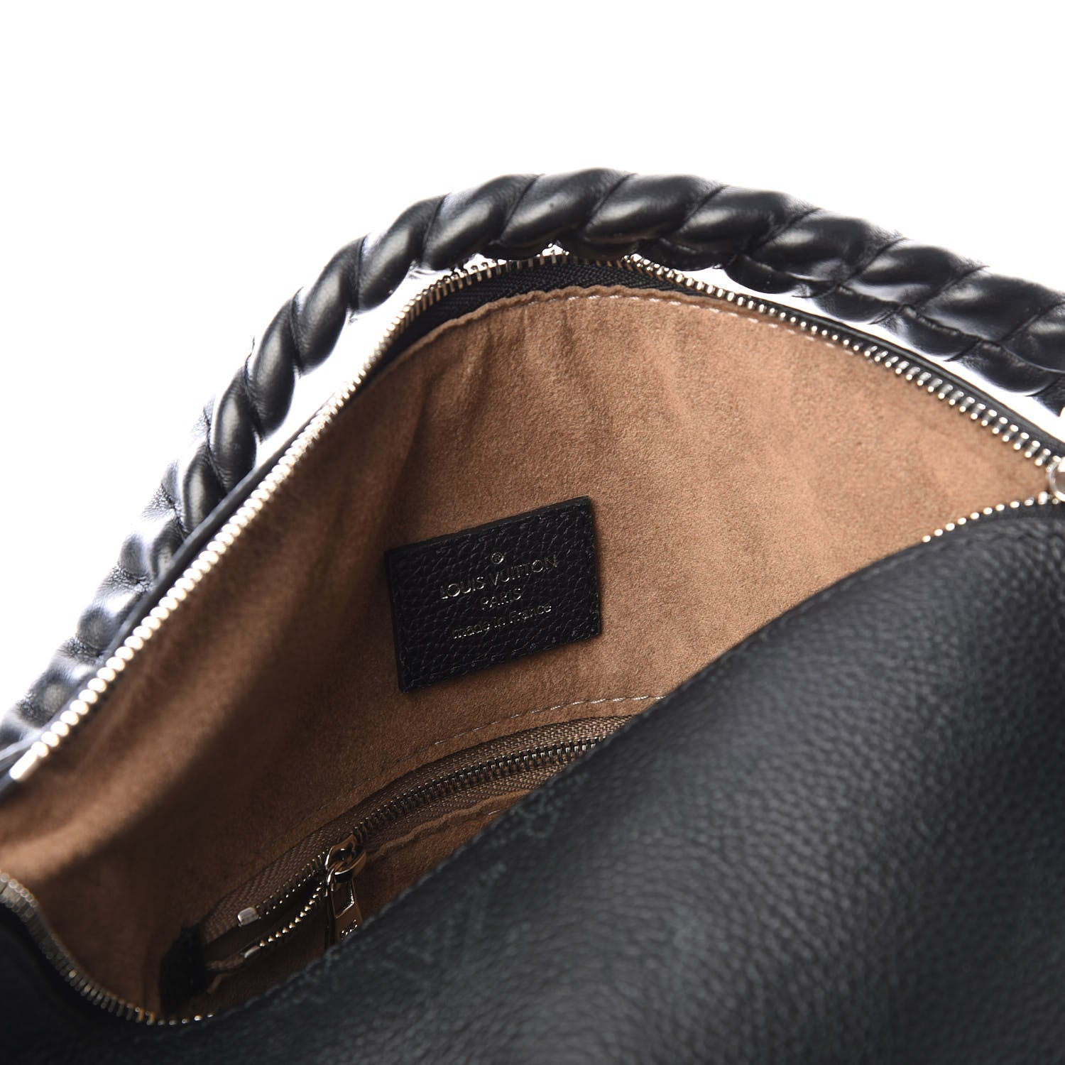 Louis Vuitton Mahina Babylone Chain BB Black 9 of 10