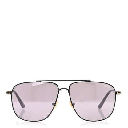 Tom Ford Len Aviator Sunglasses TF815 Black 2 of 7