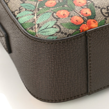 Gucci GG Supreme Monogram Tian Web Camera Bag Beige Multicolor Brown 8 of 10