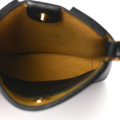 Stella McCartney Eco Alter Nappa Perforated Logo Micro Crossbody Black 5 of 10