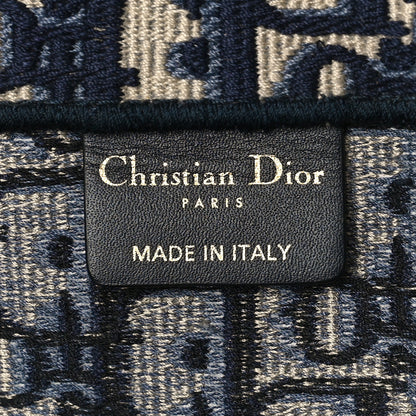 Christian Dior Oblique Large Book Tote Blue Multicolor 6 of 12