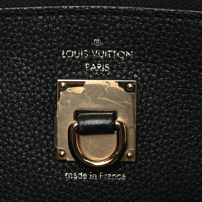 Louis Vuitton Calfskin City Steamer MM Kaki Black 6 of 17