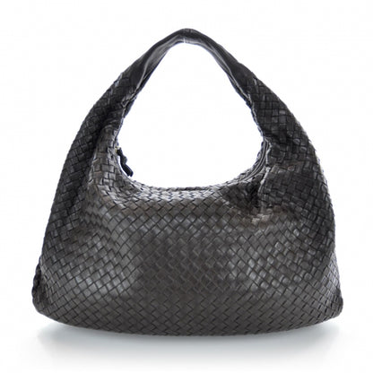 Bottega Veneta Nappa Intrecciato Large Veneta Hobo Ebano 1 of 8