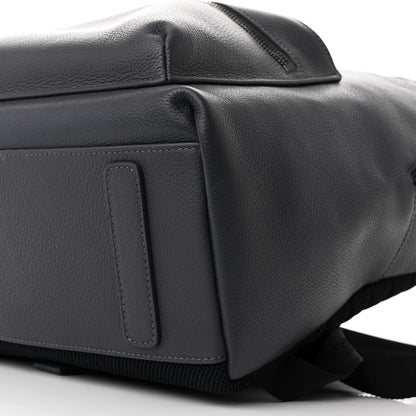 Christian Dior Calfskin Atelier Signature Print Backpack Grey 10 of 11