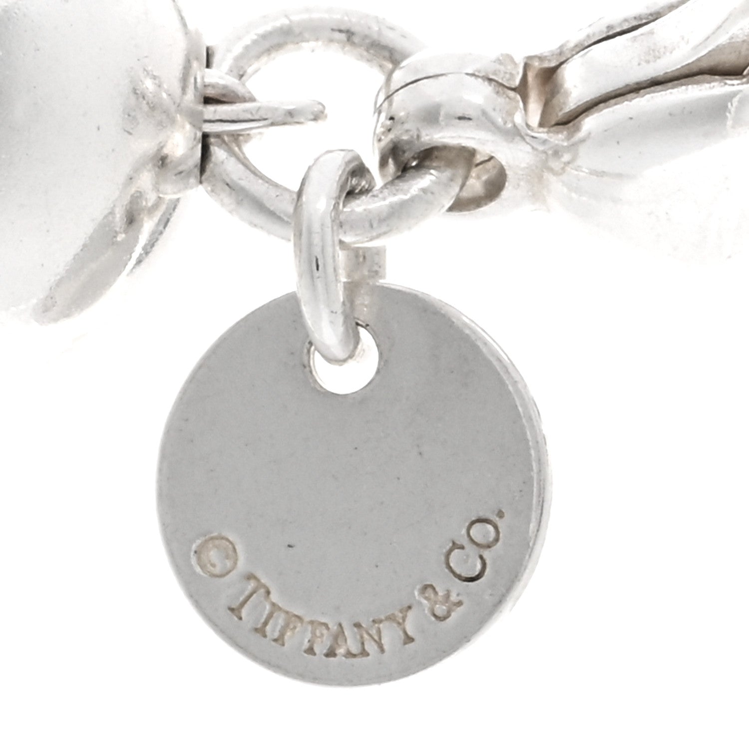 Tiffany Sterling Silver 10mm HardWear Ball Necklace 4 of 4