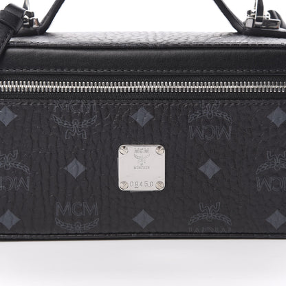 MCM Visetos Vanity Case Black 7 of 9