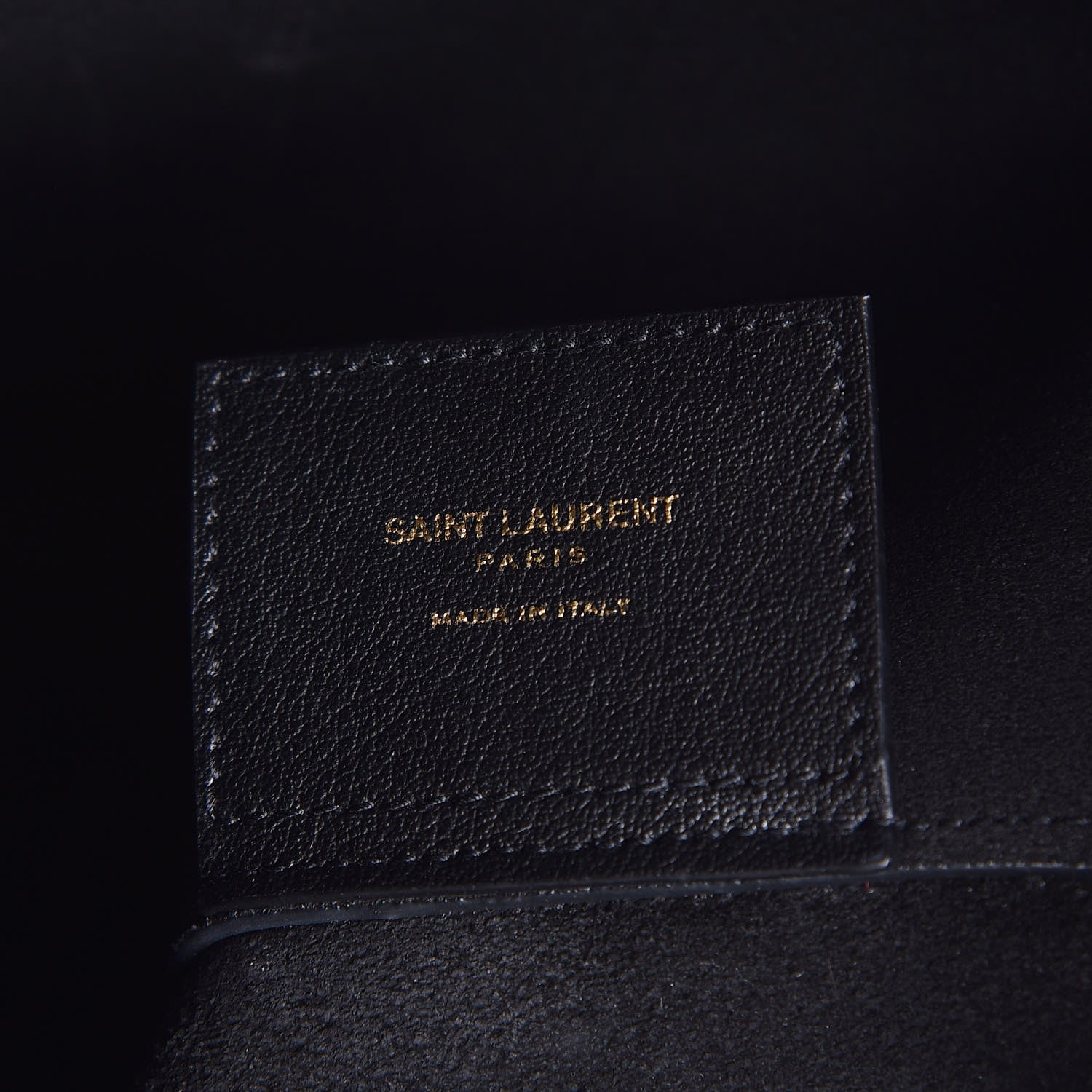 Saint Laurent Calfskin Large Shopping Tote Black 7 of 11