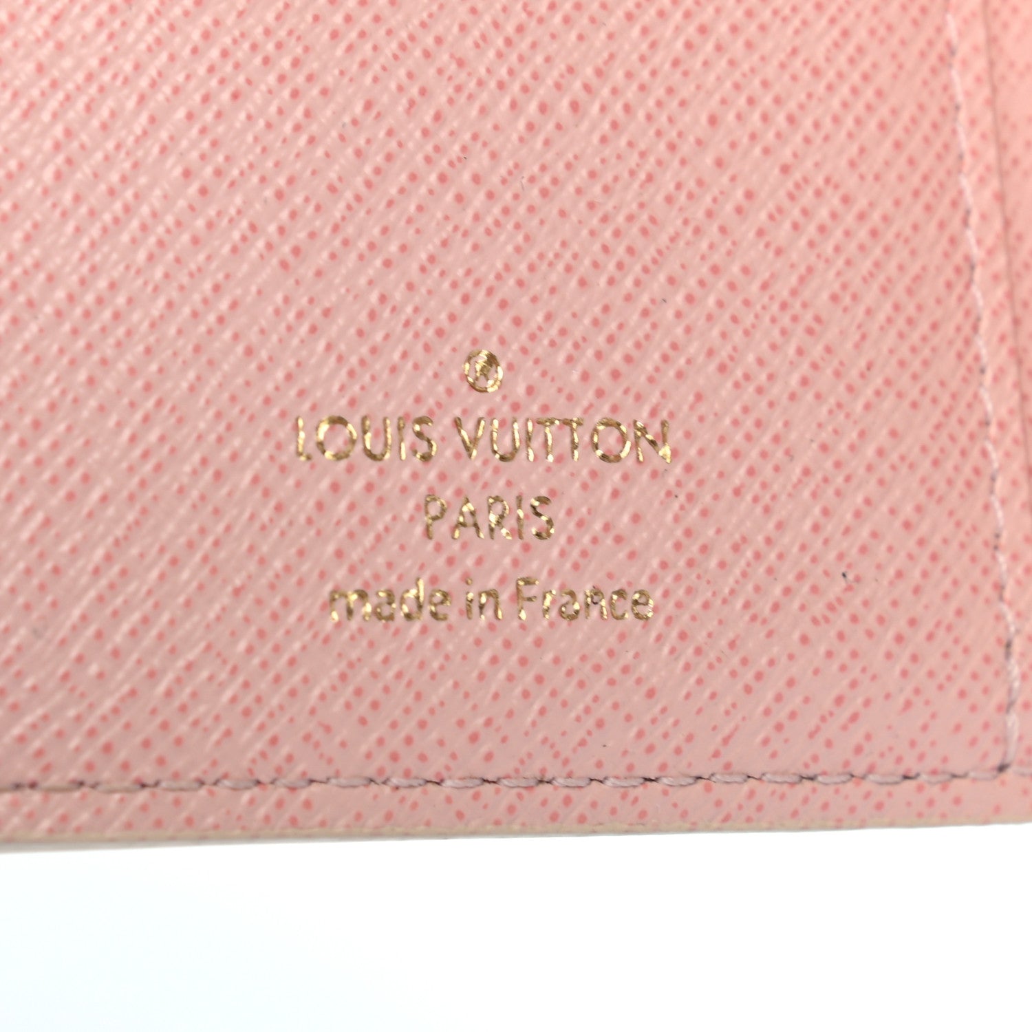 Louis Vuitton Damier Azur Victorine Wallet Rose Ballerine 6 of 7