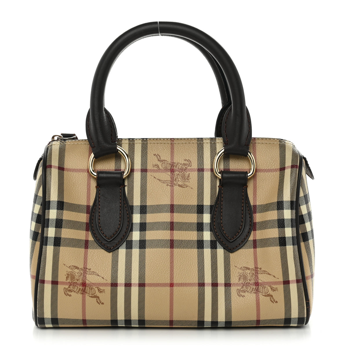Haymarket Check Small Chester Bowling Bag Chocolate